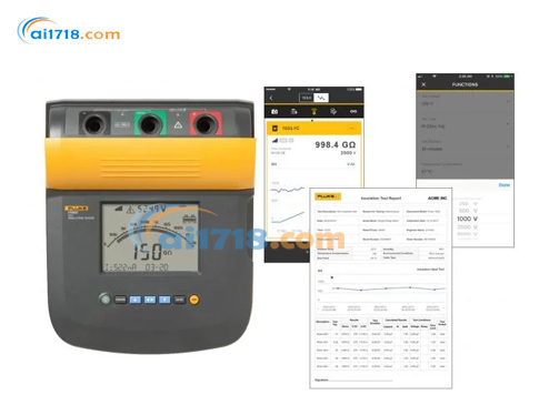 美國FLUKE 1550C絕緣電阻測試儀