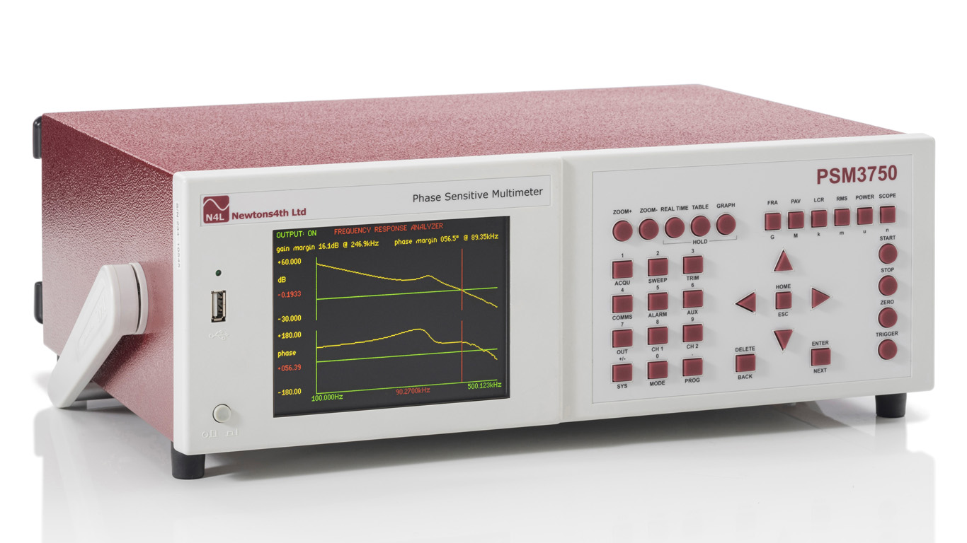英國N4L(牛頓) PSM3750頻率響應分析儀